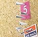 Yalis 12 Pieces Creative Novetly Paper Airplane Pushpins, Cork Board Tacks