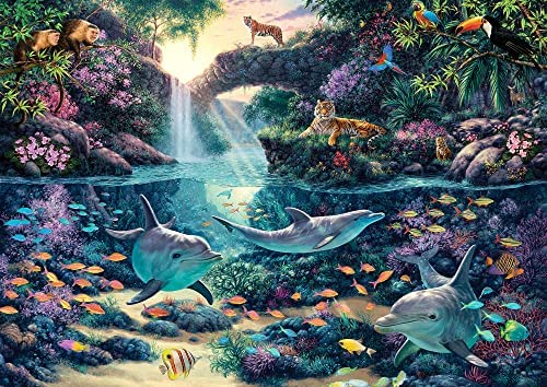 Rompecabezas de Anatolia - Jungle Paradise, rompecabezas de 3000 piezas #4908