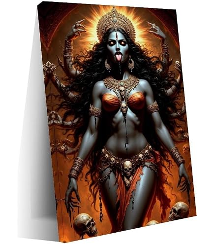 Amazon.com: The Goddess Kali The Devil Tarot Card Poster - Hindu