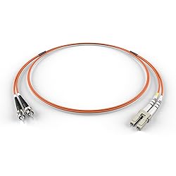 FiberCablesDirect LC-ST OM2 Fiber Patch Cable