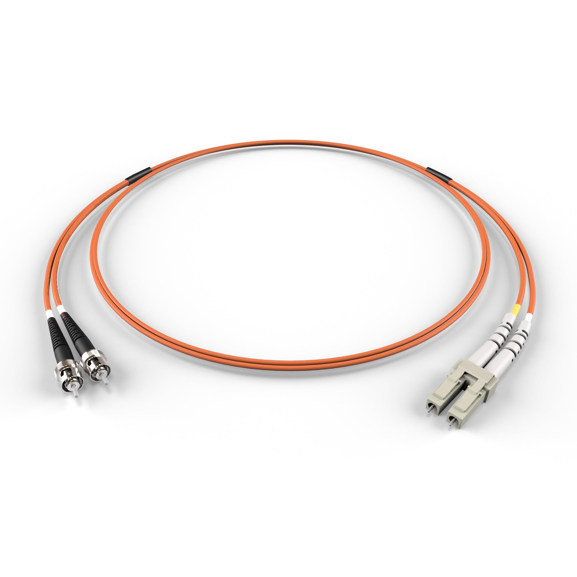 FiberCablesDirect LC-ST OM2 Fiber Patch Cable