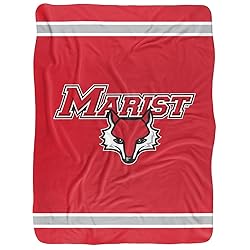 Marist College Primary Logo, 60"x80" Silky Touch