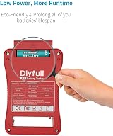 DLYFULL Universal Battery Tester with LCD AA AAA C D 9V CR2032 CR123A CR2 view 5