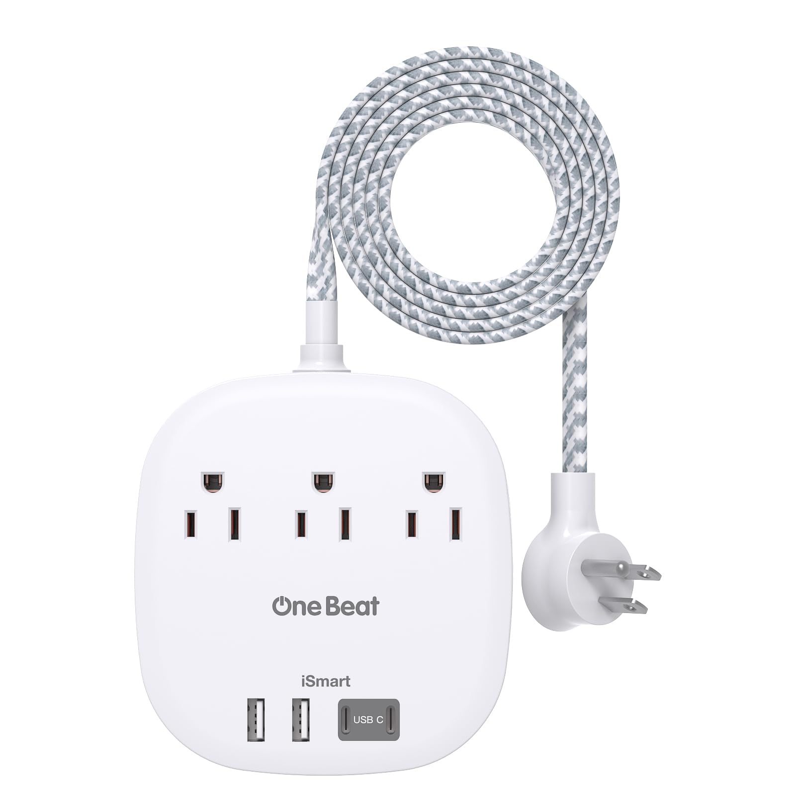Photo 1 of Cruise Essentials 2025,One Beat Travel Power Strip with 3 Outlets 4 USB Ports 3.1A,3ft Flat Plug Extension Cords Desktop Charging Station for Travel Home Office,Cruise Ship Essentials,ETL Listed