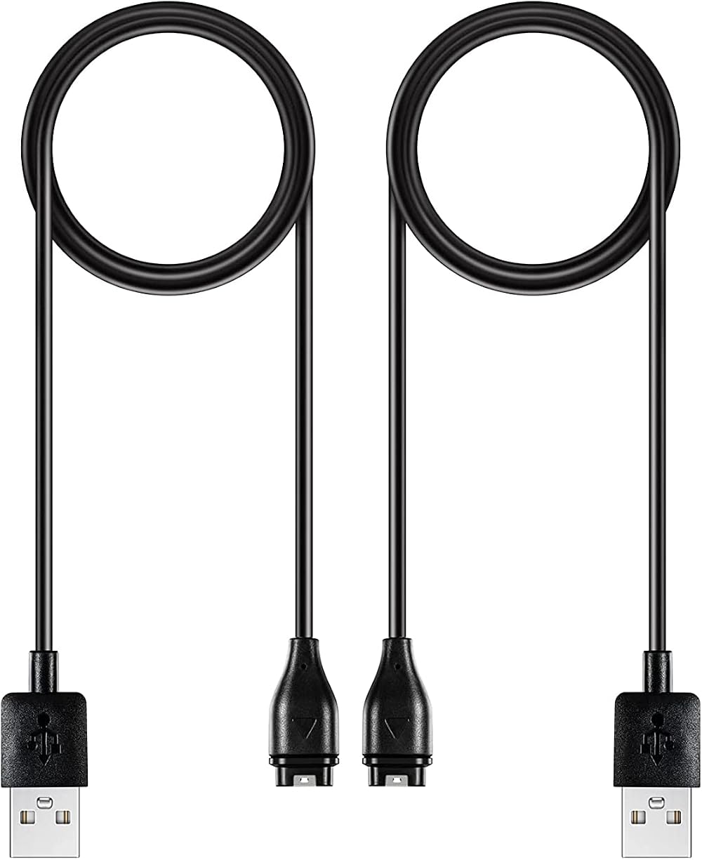 AWINNER Garmin Watch Charger Cable 2 Pack Compatible Fenix Forerunner Venu