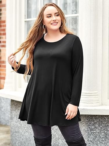 long flowy tunic tops