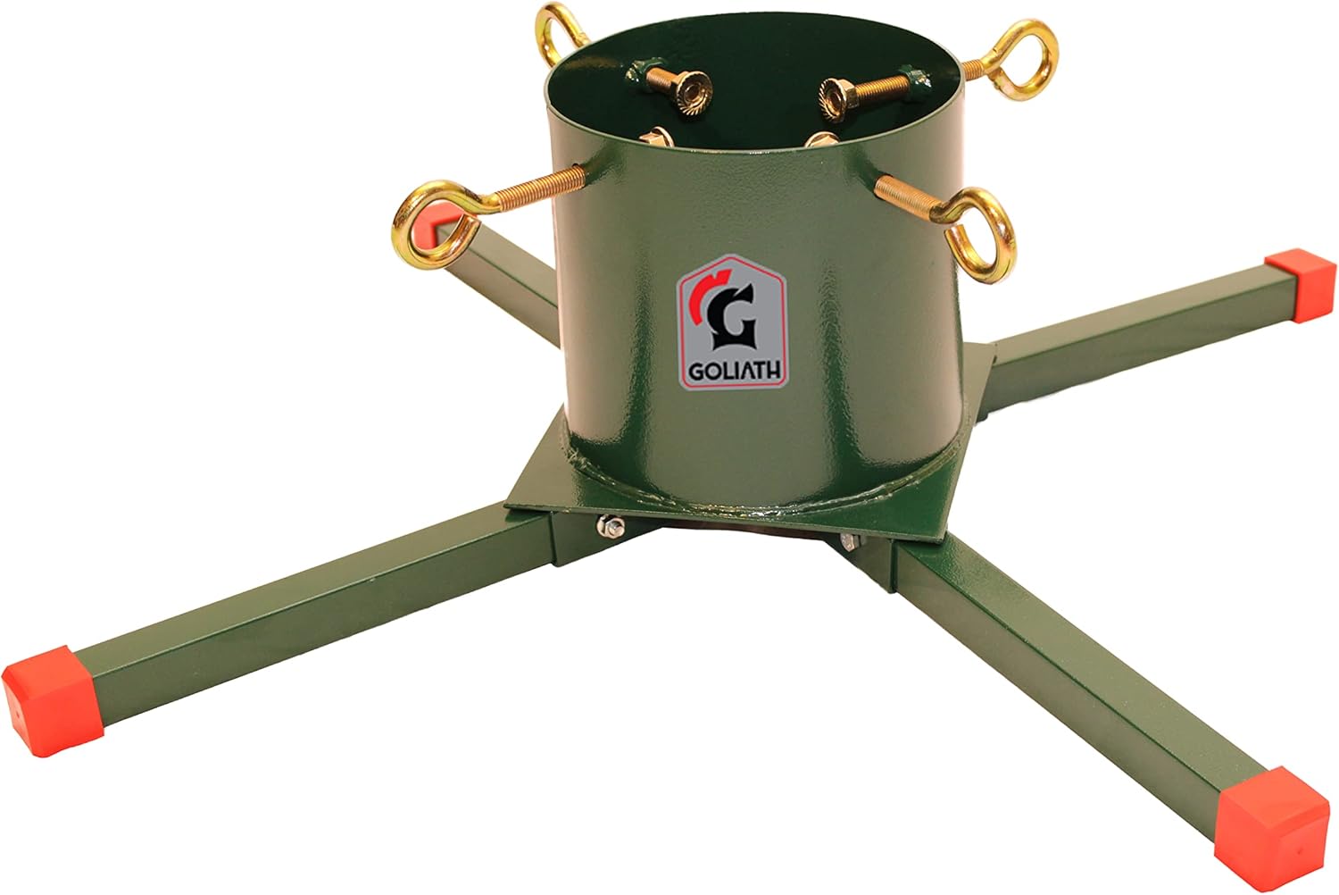 Tree Stands - Goliath Welded Steel Christmas Tree Stand for Live Trees 5 to 12 Foot