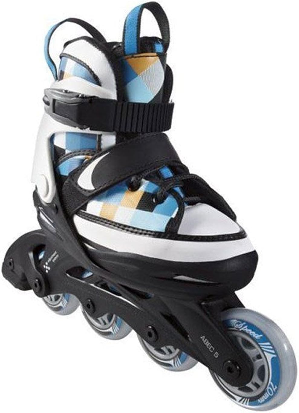 Softboot Inlineskates Crivit Sports Blau Karriert 29 33 Amazon De Haustier