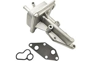 WZDCRACE 21300-JA06A Engine Oil Cooler Kit with Gaskets for Nissan Altima 2007-2013, Sentra 2007-2012, Rogue 2008-2013 2.5L 2