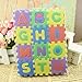 36PCS Baby Kids Alphanumeric Educational Puzzle Foam Mats Blocks Toy Gift (Each small piece 5cm5cm)