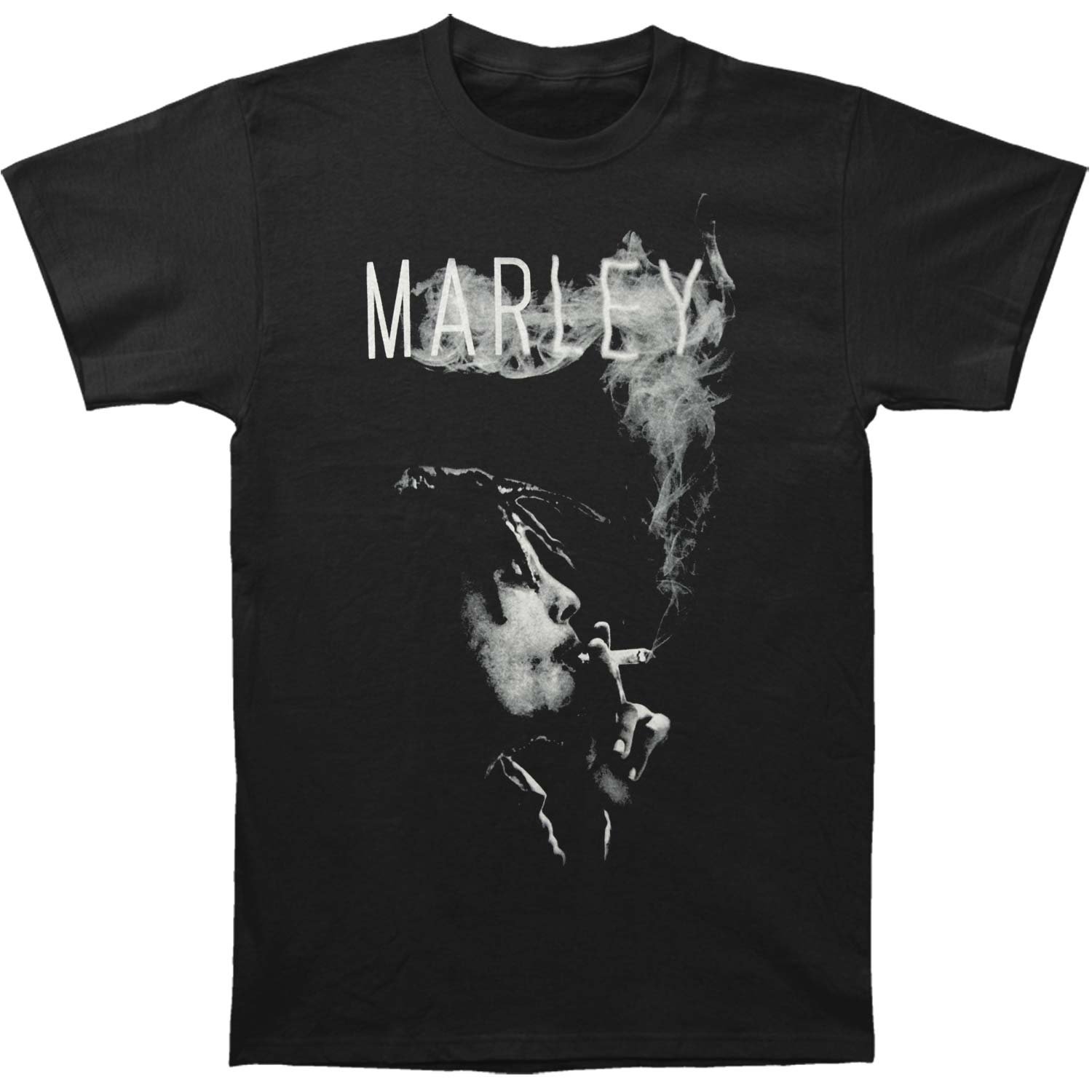 bob marley smoking tee
