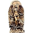 YRDGRG Goddess Statue Lilith Statue, Decorative Goddess Statues Gaia/Hecate/Lilith Goddess Statues Nature Resin Figurine for Home Garden Art Decor, Landscape Ornaments Goddess Sculptures (Beech color)