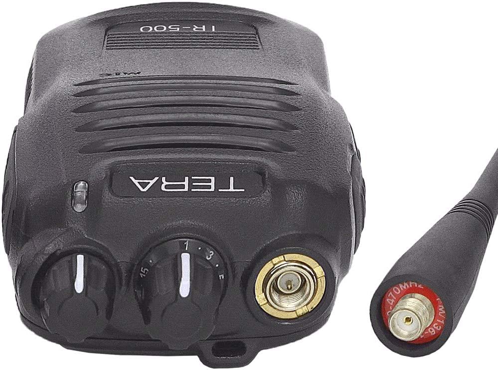 Amazon Com Tera Tr 500 Dual Band Vhf Uhf 16 Channel Commercial Handheld Radio Includes Battery And Desk Charger Car Electronics