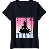 Womens Embrace Nirvana V-Neck T-Shirt