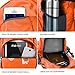 wirarpa Foldable Durable Travel Hiking Backpack 35L Ultra Lightweight Packable Carry On Daypack Unisex for Camping/Outdoor Sports Orange