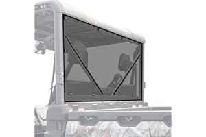 MDPROMCP UFORCE 1000 Rear Window, UFORCE 1000 Accessories Back Windshield Compatible with CFMOTO UFORCE 1000 2019 2020 2021 2022 2023 Anti-UV UFORCE 1000 Windshield