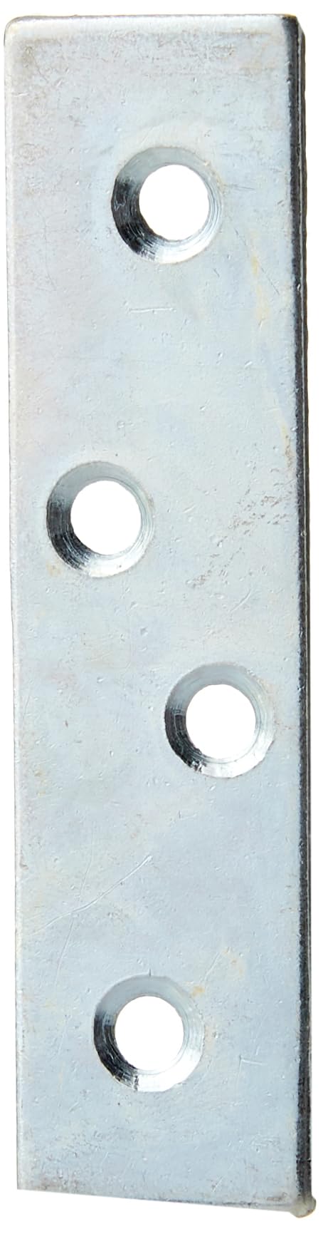 Merriway® BH01142 (10 Pcs) Zinc Plated Straight Repair Brackey Braces Plates, 75 mm (3 Inch) - Pack of 10 Pieces