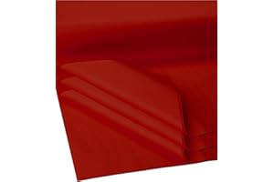 Flexicore Packaging| Gift Wrap Tissue Paper|15"x20"|100 Count (Deep Scarlet, 100 Sheets)