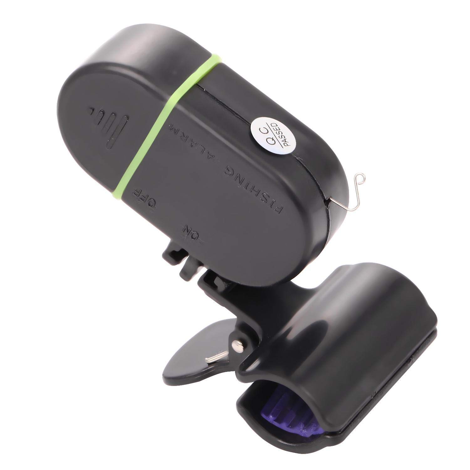 cerjuge LED-Licht Elektronische Drahtlose Fischerei Bissanzeiger Alarm Set Strike Sound Bell Clip-On Fischrute