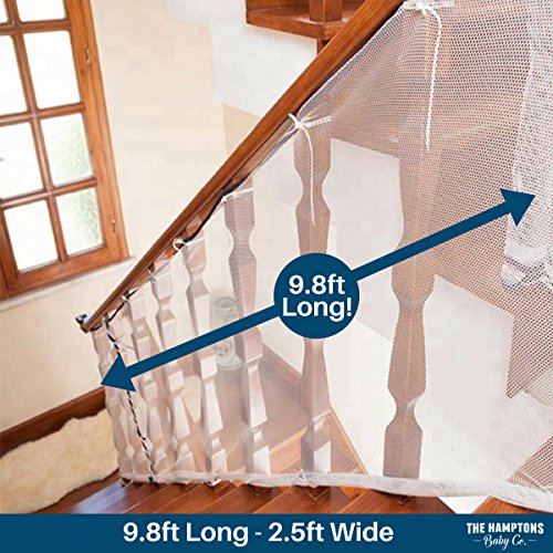 Stair Railing Banister Guard Netting 9 8ft L X 2 5ft Guard