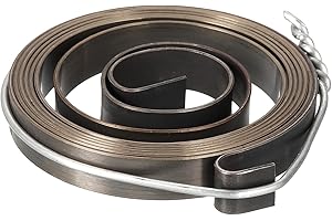 uxcell Drill Press Spring Drill Press Quill Feed Return Coil Spring Assembly Spring Steel Chemical Blackening Finish 980mm Ex