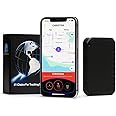 4G Magnetic GPS Tracker – 1st Month Free, 10,500mAh Long Battery Life, Real-Time 10s Updates, 1 Year History Storage, Plans f