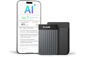 Plaud Note Pro AI Voice Recorder, Transcribe & Summarize with AI, App Control, Note Taker for Meetings & Calls, Supports 112 