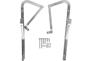 7BLACKSMITHS Attic Ladder Spreader Hinge Arms Replacement Kit for Werner 55-1 2006 and Older - (Pair)