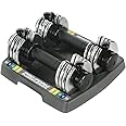 ProForm SpaceSaver Dumbbell (25 Double),Black