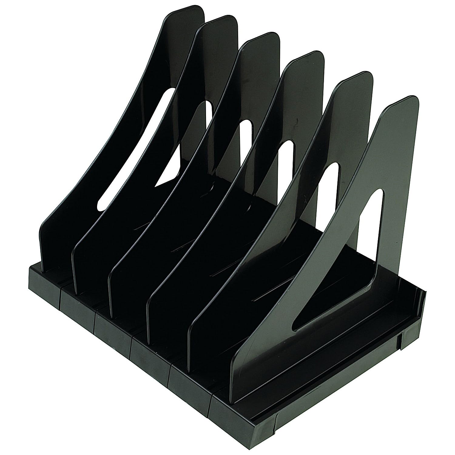Q-Connect Executive Book Rack Black