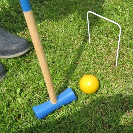 Krocketspiel XL 24 Spieler in versch. Farben, Kinder