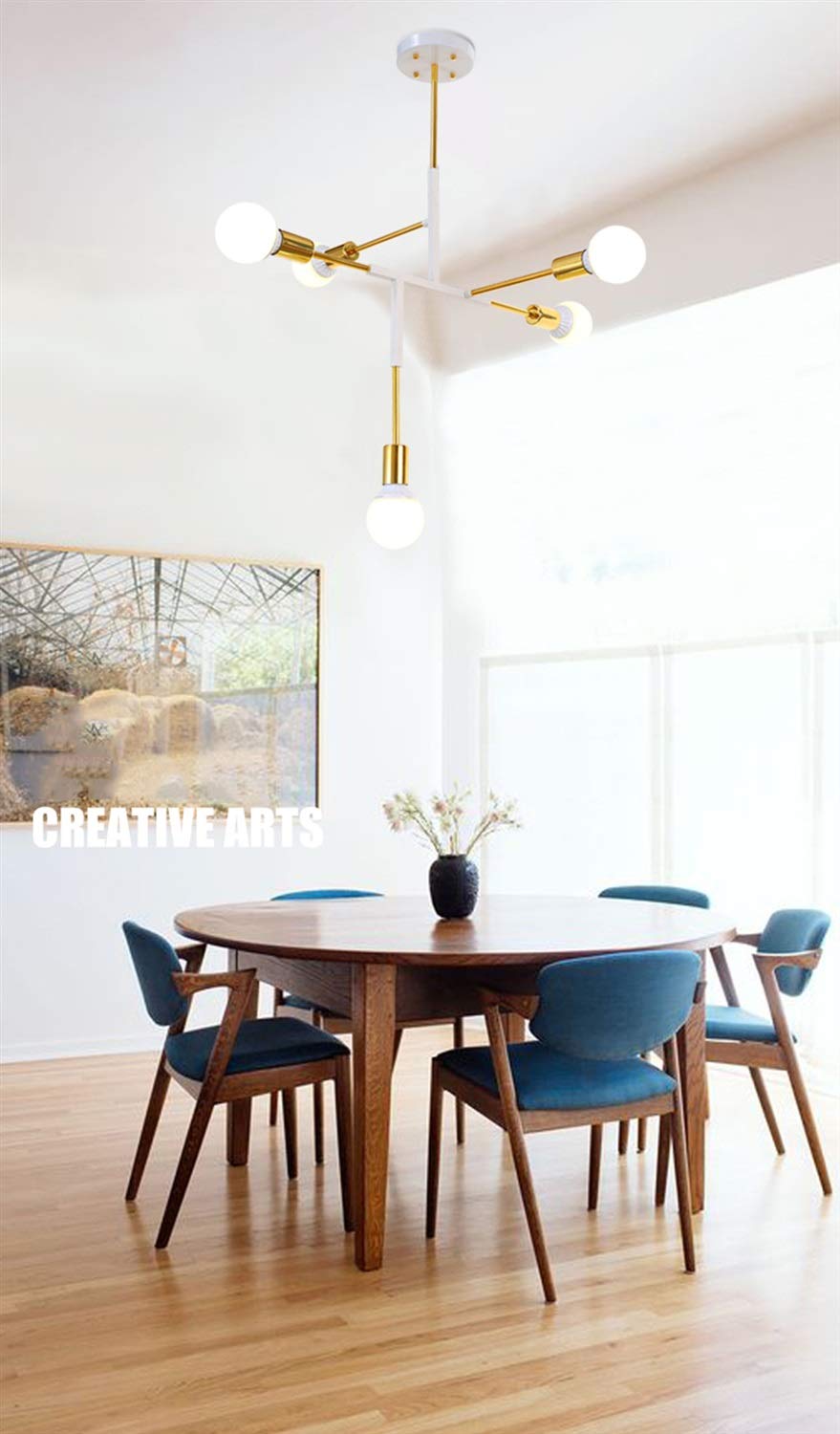 Deckenbeleuchtung Kronleuchter WUYAO Moderne Geometrische Linie