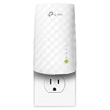 TP-Link AC750 WiFi Range Extender - Dual Band Cloud App Control Up to 750Mbps, One Button Setup Repeater, Internet Booster, Access Point Smart Home & Alexa Devices (RE220) (Renewed)