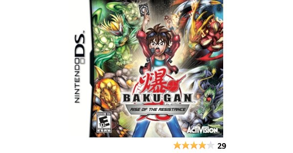 bakugan rise of the resistance ds