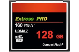 WQDMKE CF128GB CompactFlash Memory Card UDMA Speed UpTo160MB/s Camera Card…