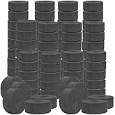 SUCOHANS 200 PCS Cloning Collars Inserts Premium Grade Foam | Fits 2'' Net Cups Cloner Collars for Hydroponics Plant Germination in DIY Cloner &amp; Clone Machines (Black)