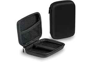 Hard Drive Case 2 Pack, Playmont 2.5 Inch Shockproof and Waterproof Hard Drive Bag, Multi-Function Storage Carrying Universal