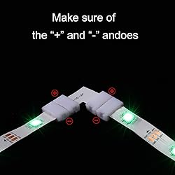 Mudder 28 Pieces 3 Pin LED Connector LED Strip