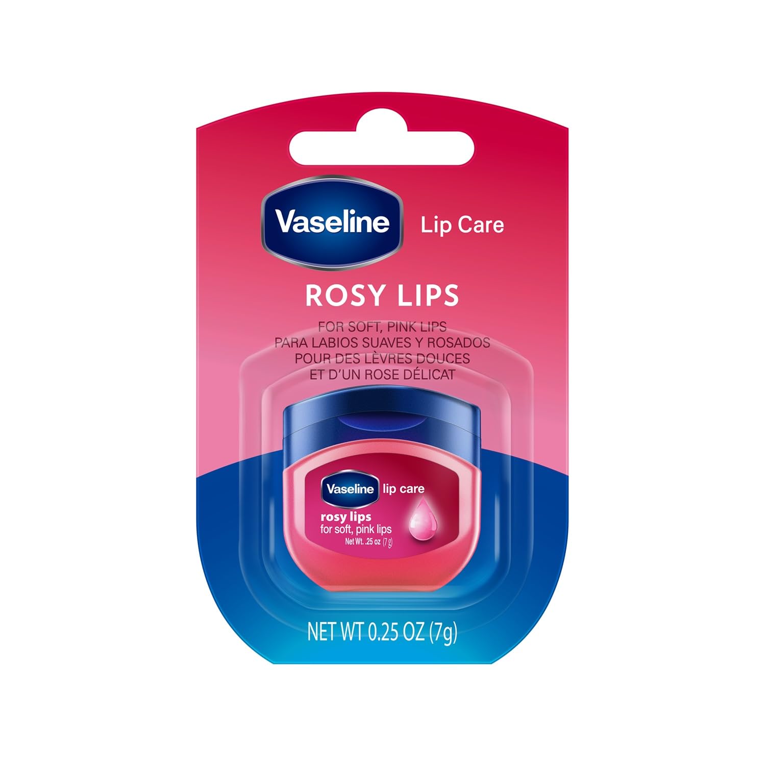 Vaseline Lip Therapy - 0.25 OZ Pack of 2 (Lip Therapy - Rosy Lips)
