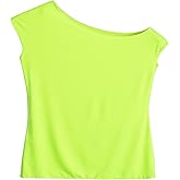 JustinCostume Women's 80's T Shirt 1980's Costume