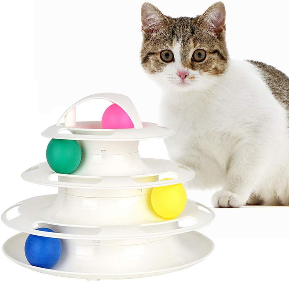 Amazon Gifty 猫 おもちゃ くるくるタワー ボール 電池不要 グルグル玉ころ サークル 猫用おもちゃ ストレス解消 Gifty ボール 通販 Amazon Gifty 猫 おもちゃ くるくるタワー ボール 電池不要 グルグル玉ころ サークル 猫用おもちゃ ストレス解消 Gifty ボール 通販