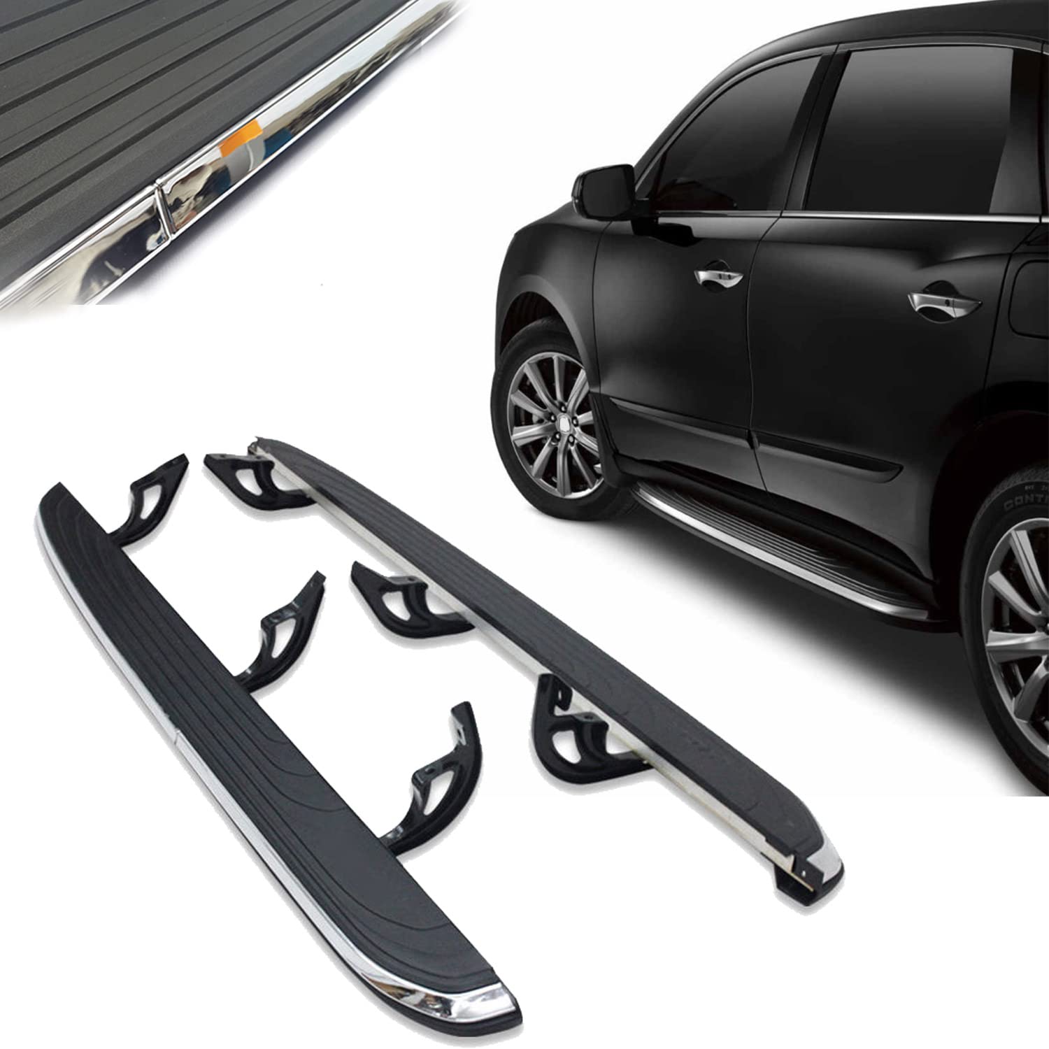 Photo 1 of Heavy Duty Side Steps fit for Acura MDX 2014-2021, 400 LBS Running Board Nerf Bars Accessories