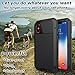 MRSMR iPhone X Case, 360 Aluminum Metal Protective Cover Waterproof Dust Proof Shockproof Military Grade Full Body Bumper Case Heavy Duty Shell with Glass Screen Protector for iPhone X