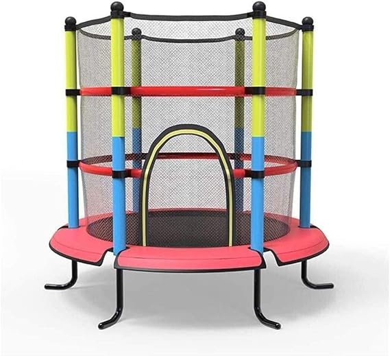 Trampolin cama elastica Inicio cama elástica niños Indoor con red de