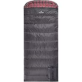 Teton Celsius XXL Sleeping Bag, Cold Weather Sleeping Bags for Adults and Kids, Camping Made Easy and Warm. Compression Sack Included, 35F, 25F, 0F, 20F Degree