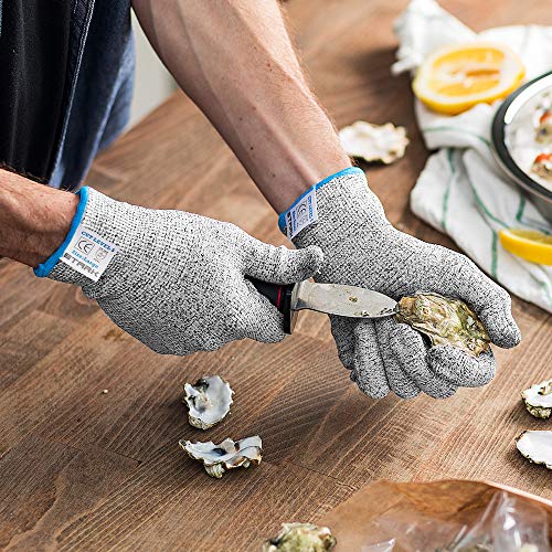 Stark Safe Cut Resistant Gloves Food Grade Level 5 Protection (EN388