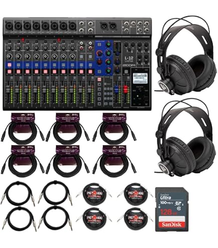 Amazon.com: Zoom LiveTrak L-12 Digital Mixer & Multitrack Recorder