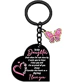 Valentines Mothers Day Gifts For Daughter Adult From Mom Dad Unique Mother To Daughter Keychain Gifts For Valentines Birthday Graduation Thoughtful Birthday Mother’s Day Gifts To My Daughter From Mom