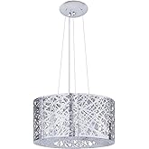 ET2 Inca-7 Light Pendant in Contemporary style-15.75 Inches Wide by 10 inches high-Polished Chrome Finish-LED Lamping Type