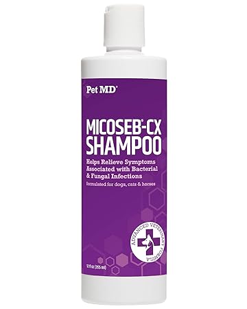 chlorhexidine miconazole shampoo dog